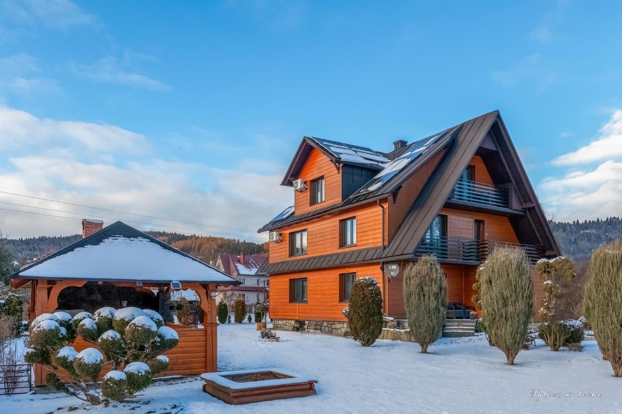 Tylicz W Deche Pokoje I Apartamenty エクステリア 写真